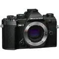 Olympus OM System OM-5 Mirrorless Camera Body (Black) – 20MP, 4K Video, IP53 Weather-Sealed, 5-Axis Stabilization