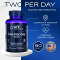 Life Extension, Two-Per-Day, таблетки для приема дважды в день, 60 таблеток