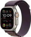 Умные часы Apple Watch Ultra 2 Cellular, 49 мм, корпус из титана, браслет Alpine цвета «индиго», размер M (MRET3)