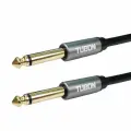 Кабель TUBON Моно 6.3 мм jack (M) - 6.3 мм jack (M) Моно OD6.0 ПВХ J001 10м