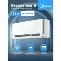 Кондиционер инверторный (сплит-система) Midea Breezeless E MSFE1S-12FRN8G1 до 35 кв. м, охлаждение/нагрев, ионизация