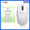 VXE Игровая мышь беспроводная Dragonfly R1 NEARLINK, белый, перламутровый