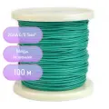 Провод силиконовый 20AWG 0,5 мм кв 100 м (зеленый)
