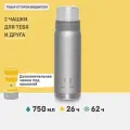 Термос с кружкой 0.75 л/Арктика 106 металлический/набор термос и кружки