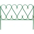 Декоративный забор GRINDA Ренессанс металлический 50x345 см сталь порошковая окраска диаметр трубы 10 мм