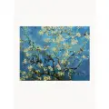 Алмазная мозаика на подрамнике - вышивка Винсент Ван Гог - Цветущие Ветки Миндаля 40 х 50 см