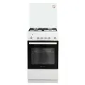 Газовая плита De luxe 5040.40г(кр) ЧР-016 50 см, 43 л, 4 конфорки, бежевый