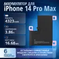 Аккумуляторная батарея для Apple iPhone 14 Pro Max