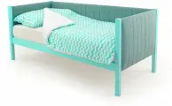 Детская кровать-тахта мягкая Бельмарко Svogen165*76 см, мятный