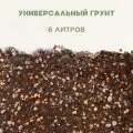 Готовый грунт фикуса , пальмы и драцены. Универсальный готовый грунт для цветов комнатных. 6 литров