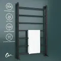 Полотенцесушитель Водяной Onix, модель Classic Pro Black 600x1000 Лесенка с нижним подключением, черный матовый, полный комплект