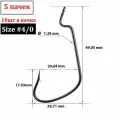 Крючок Catcher OFFSET WORM 0741 Size 4/0 (5 пакетиков)