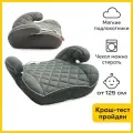 Бустер детский RIDER Happy Baby, до 36кг, от 125 см, группа 3, LB-361, темно-зеленый, оливковый