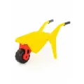 Тачка - тележка детская Полесье Садовод для игр с песком, (желтый) 4376