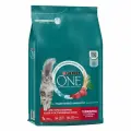 Purina ONE Корм для стерилизованных кошек говядина пшеница 3 кг