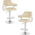 Набор 2 шт. Стул барный DOBRIN CHARLY, LM-5019, кремовый