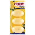 Dalan Мыло кусковое Trophy Лимон лимон, 3 шт., 90 г