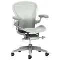 Компьютерное кресло Herman Miller Aeron С офисное, обивка: текстиль, цвет: Mineral