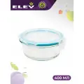 Eley Контейнер ELEC6007L 0.4 л, 14x14 см,  ⌀14 см, лазурный, 1 шт.