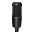 Микрофон проводной Audio-Technica AT2020, комплектация: микрофон, разъем: micro USB, черный