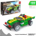 Конструктор Супертачка, с радиоуправляемым механизмом, 186 деталей