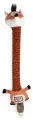 Игрушка для собак Gigwi CRUNCHY NECK Лиса с пищалкой с хрустящей шеей 40 см.
