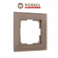 Рамка Werkel для одного поста, цвет латте Favorit W0011142