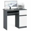 Стол компьютерный СВК Мори МС-1 правый Графит/Белый Размеры: Высота 766мм Глубина 500мм Ширина 900мм