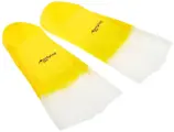 Ласты для плавания р. 33-35, цвет жёлтый, вид: ласты, цвет: жёлтый