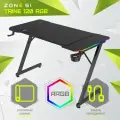 Стол компьютерный ZONE 51 TRINE 120 RGB Black