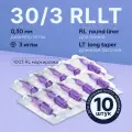 Mast Pro 30/03 RLLT (1003RL) 10 шт/уп Картриджи Маст (модули, иглы) для тату машинки, перманентного макияжа, татуажа