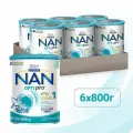Молочная смесь Nestle NAN 1 OPTIPRO для роста, иммунитета и развития мозга, с рождения, 800 г 6 шт