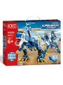 Конструктор Рыцарь-тираннозавр 2 в 1, 606 деталей