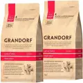 GRANDORF SINGLE GRAIN CAT ADULT INDOOR LAMB & TURKEY низкозерновой для взрослых кошек живущих дома с ягненком и индейкой (2 + 2 кг)