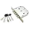 Замок врезной эльбор Гранит 1.06.01 5 ключей /00405/ сувальдный 5 ригелей
