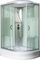 Душевая кабина Мономах 100x80x24 МЗ L 10000005821 без гидромассажа без гидромассажа хром