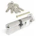 Цилиндровый механизм Apecs SM-100(40C/60)-C-NI, вертушка/ключ, никель