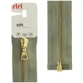 Riri Молния 3000083/60 № 4 60 см серо-зеленый/золотистый