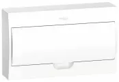 Бокс навесной Schneider Electric Easy9 на 18 модулей с белой дверью с клемниками N+PE