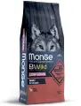 Monge Dog BWild Low Grain - Низкозерновой корм для взрослых собак, с мясом оленя (12 кг)