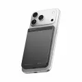 Повербанк магнитный Momax S.Pass 5000mAh Qi2 - Black