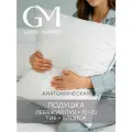 Подушка 70x70 Guten Morgen, наполнитель Лебяжий пух премиум, тик 100% хлопок