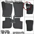 EVA(ЕВА) ЭВА коврики для Шкода Рапид 2/Skoda Rapid II 2020-2024г