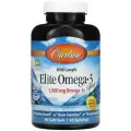 Elite Omega-3 Gems капс., 400 мл, 340 г, 90 шт., 1 уп., лимон