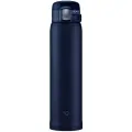 Вакуумная фляжка Zojirushi ультралегкая портативная чашка для питья SF36/48 темно-синего цвета, 0,6 л