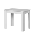 Стол обеденный нераскладной Лофт белый, Divan24