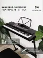 Синтезатор Harper TT-154 black, цифровой, 54 клавиши, 255 тембров, функция записи