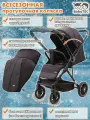 Прогулочная коляска BabyTEC NICE BT-ST0001, для детей от 6 месяцев, до 22 кг, черная