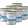 Корм влажный Best Dinner Vet Profi Renal для взрослых собак при заболевании почек, индейка, 340 г х 6 шт