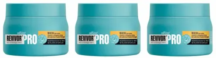 Белита Маска для сухих, ломких и секущихся волос Revivor Pro, Мгновенная реконструкция, 300 мл, 3 шт
